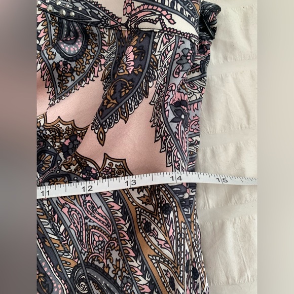 Cache Silk Handkerchief Halter Blouse - Picture 13 of 16